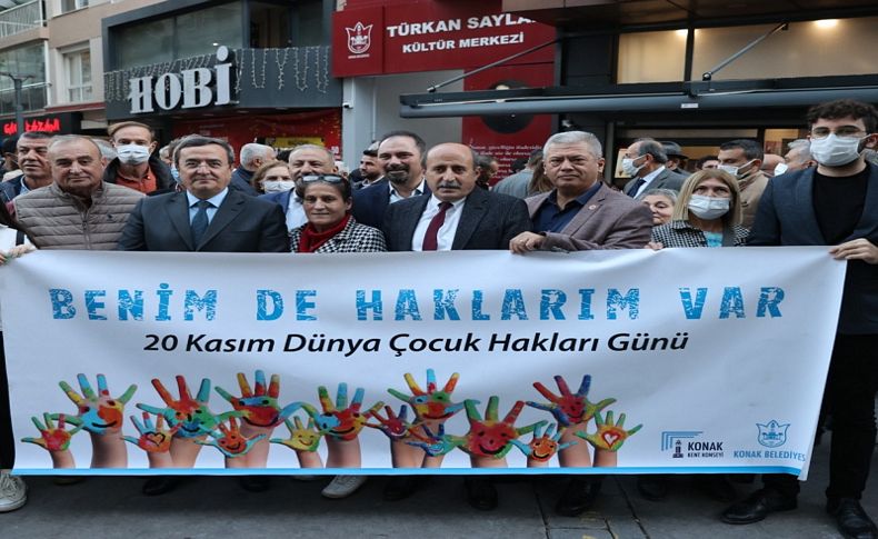 Konak’ta Dünya Çocuk Hakları savunuldu