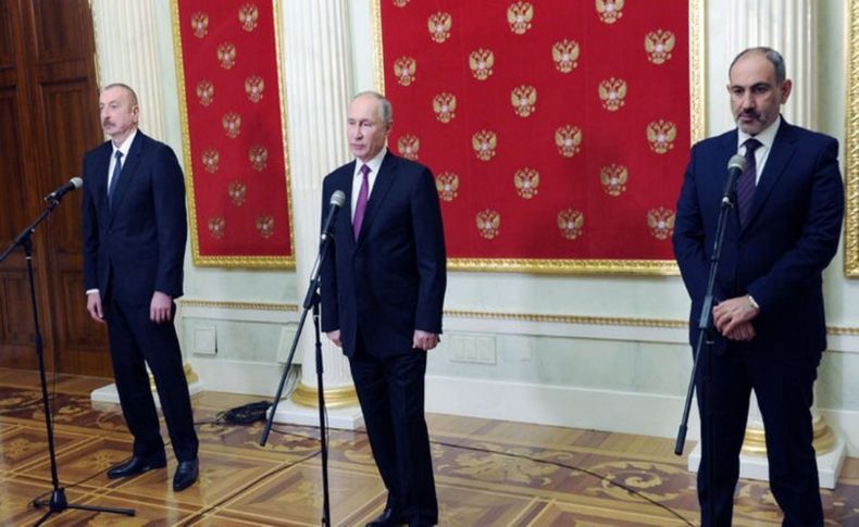 Soçi'de Putin, Aliyev ve Paşinyan görüşmesi!