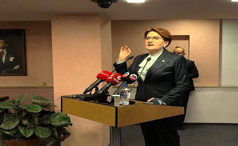 Akşener İzmir'den seçmene seslendi: Dik durun siz velinimetsiniz