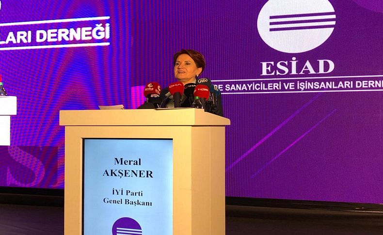 Akşener’den İzmir'den iktidara seslendi: İBB soruşturmasında ‘tuzak’ göndermesi