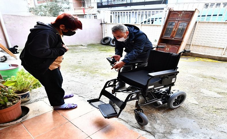 Büyükşehir'den engelli yurttaşlara destek