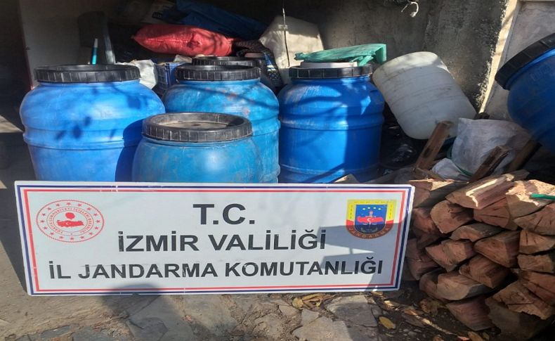 İzmir'de jandarmadan yılbaşı öncesi sahte içki operasyonu