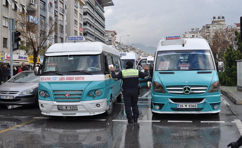 İzmir'de minibüs ücretlerine 7 ayda ikinci zam