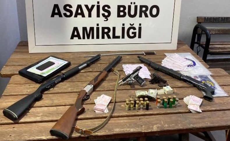 İzmir'de suç örgütüne yönelik eş zamanlı operasyon: 4 gözaltı