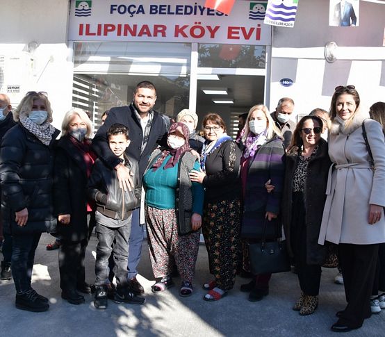 Foça Ilıpınar Köy Evi kapılarını açtı