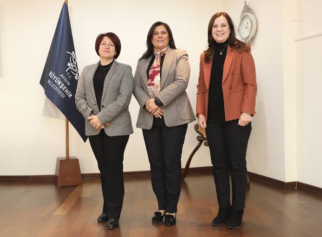 İzmirli kadın başkanlardan Çerçioğlu'na ziyaret