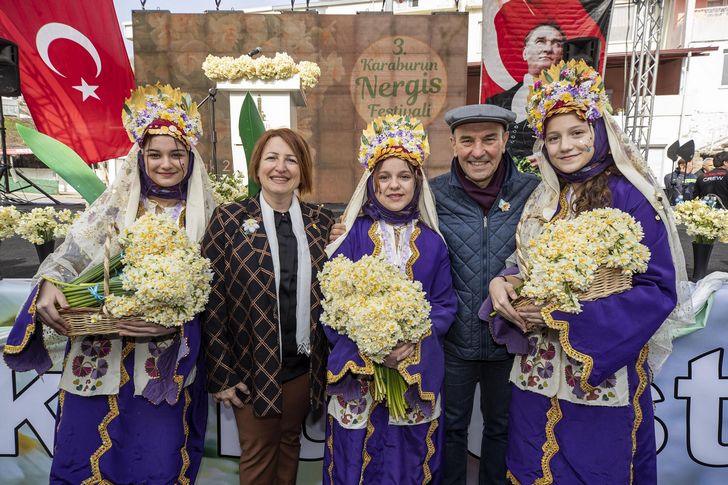Karaburun’da iki yıl aradan sonra mis kokulu festival