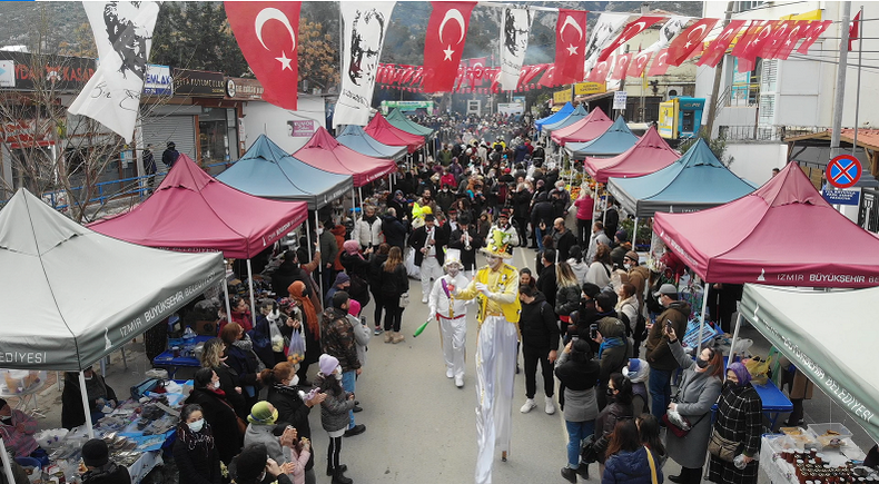 Nergis Festivali'ne yoğun ilgi