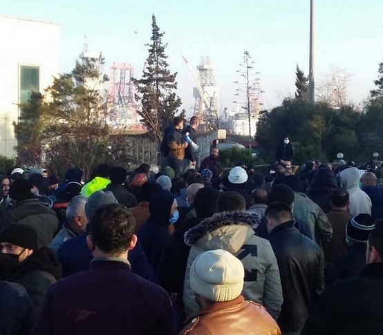 Gemi söküm işçilerinin eylemi bitti: Beklediğimiz desteği görmedik