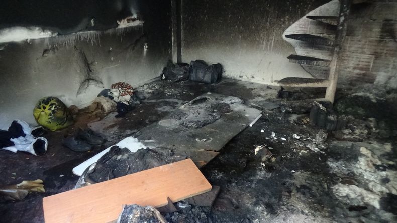 Boş dükkanda yaşayan evsiz adamın acı sonu: Yangında hayatını kaybetti