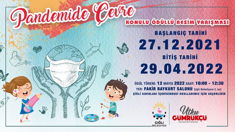 Çiğli Belediyesi’nden farkındalık yaratacak resim yarışması
