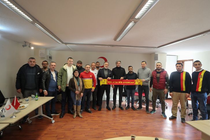 Göztepe ve Kızılay’dan 'Bir Atkı Bir Oyuncak' projesi