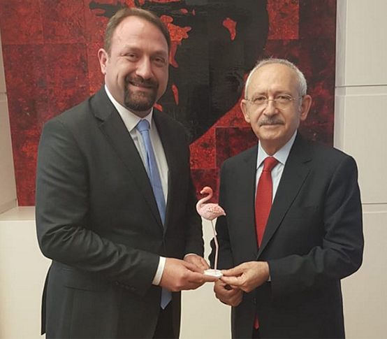 Kılıçdaroğlu'ndan Çiğli'nin flamingolarına destek mesajı