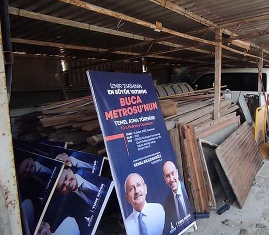 Temel atmaya saatler kala büyük iddia: O ilçede Kılıçdaroğlu afişleri toplatıldı