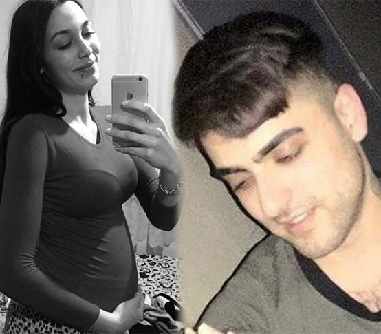 5 aylık hamile eşini, öldürmeden 3 gün önce de bıçakla takip etmiş