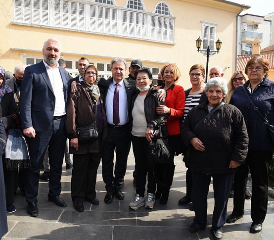 Başkan İduğ şehit aileleriyle buluştu