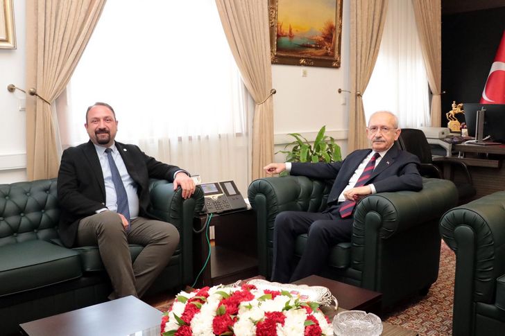 Başkan Gümrükçü'den Kılıçdaroğlu'na ziyaret