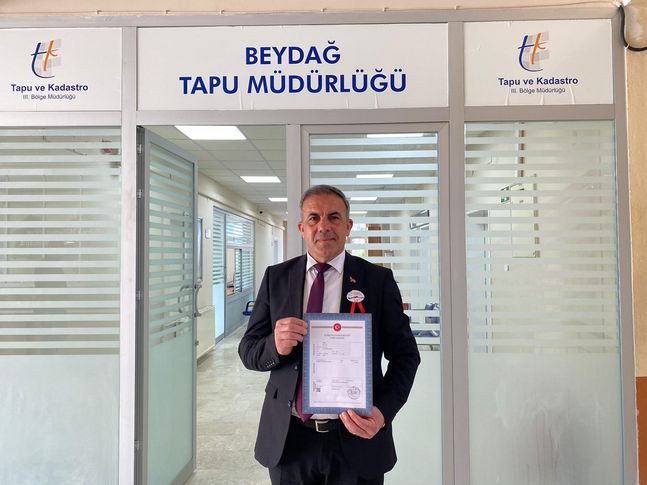 Beydağ Belediyesi adına kayıtlı olan taşınmaz Büyükşehir'e devroldu