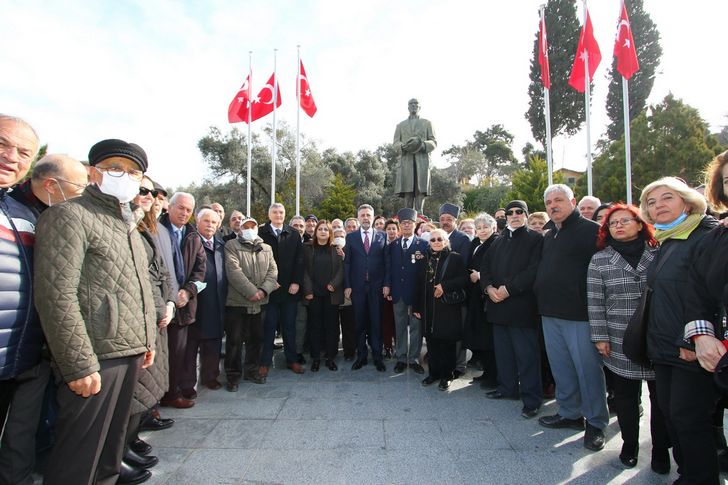 Çanakkale Şehitleri Bayraklı’da da unutulmadı