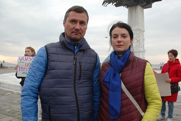 Evlerine dönemeyen Ukraynalı çift çocuklarından haber alamıyor
