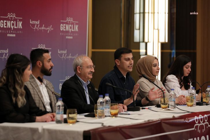 Kılıçdaroğlu, Diyarbakırlı gençlerle bir araya geldi