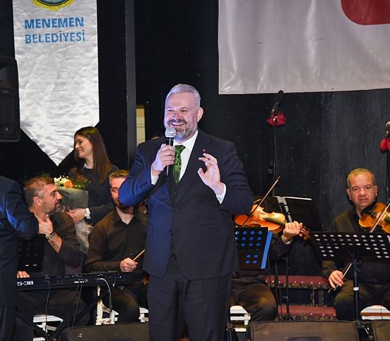 Menemen'de Türk Sanat Müziği gecesi: Pehlivan mest etti!