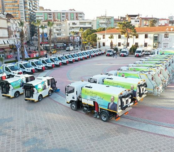 Menemen Belediyesi araç filosunu genişletti