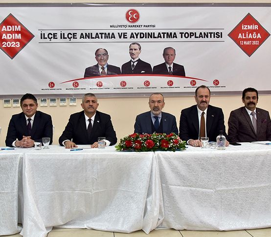 MHP’den Aliağa’da 'Adım Adım 2023' buluşması