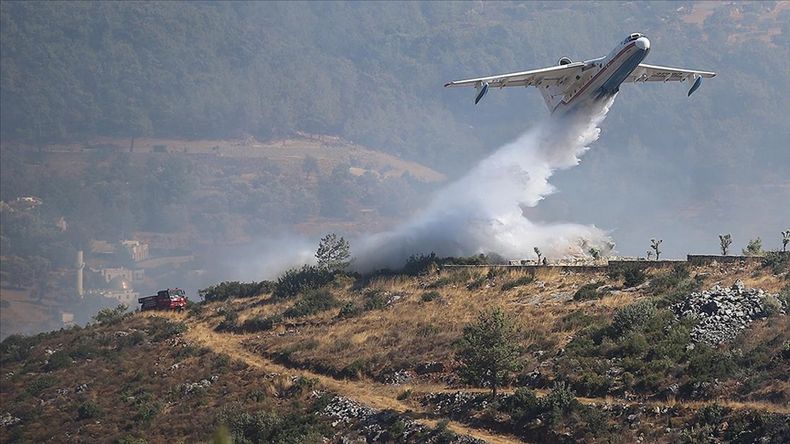 Orman yangınlarıyla mücadele için hava filosu güçlendiriliyor
