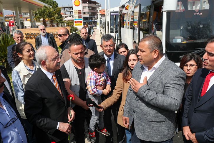 Servisçileri ziyaret eden Kılıçdaroğlu: Sizden sadece sabır istiyorum