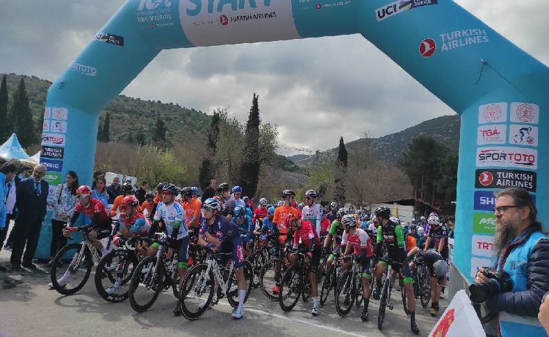 57. Cumhurbaşkanlığı Türkiye Bisiklet Turu’nun Selçuk-Alaçatı etabının kazananı belli oldu