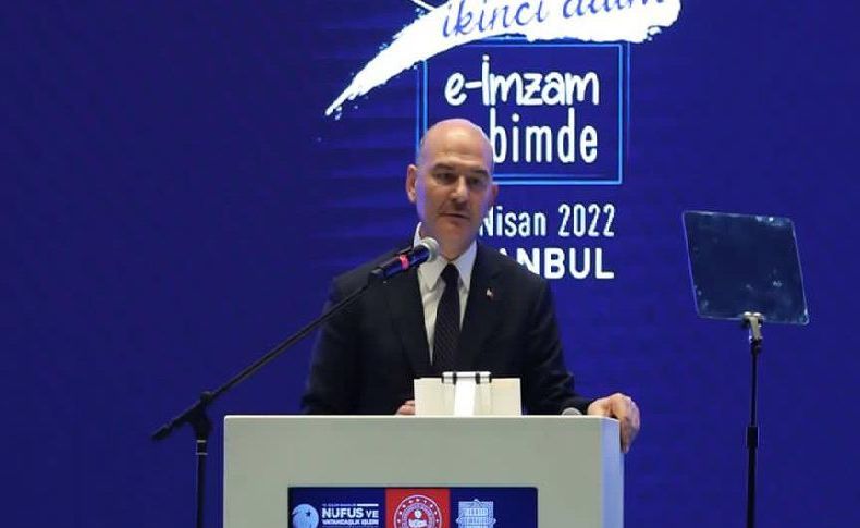 Bakan Soylu’dan e-imza açıklaması