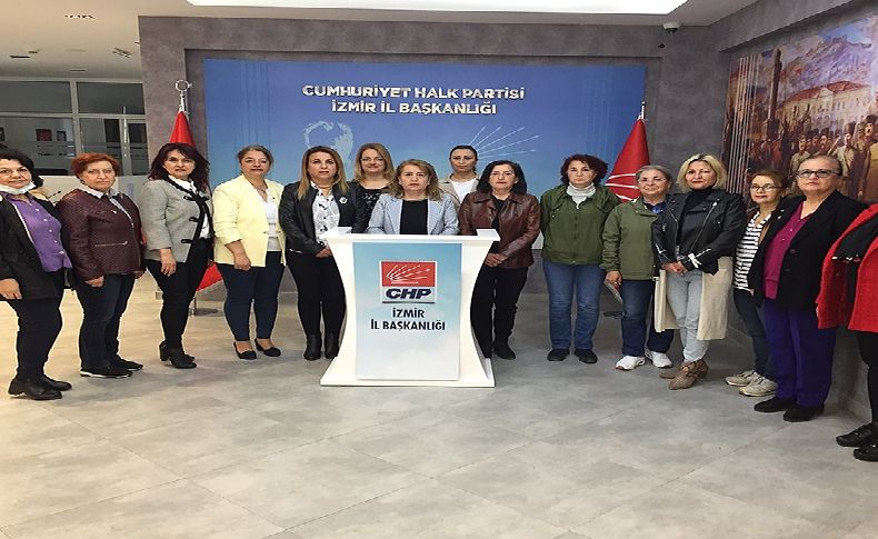 CHP'li kadınlar haklarına sahip çıktı