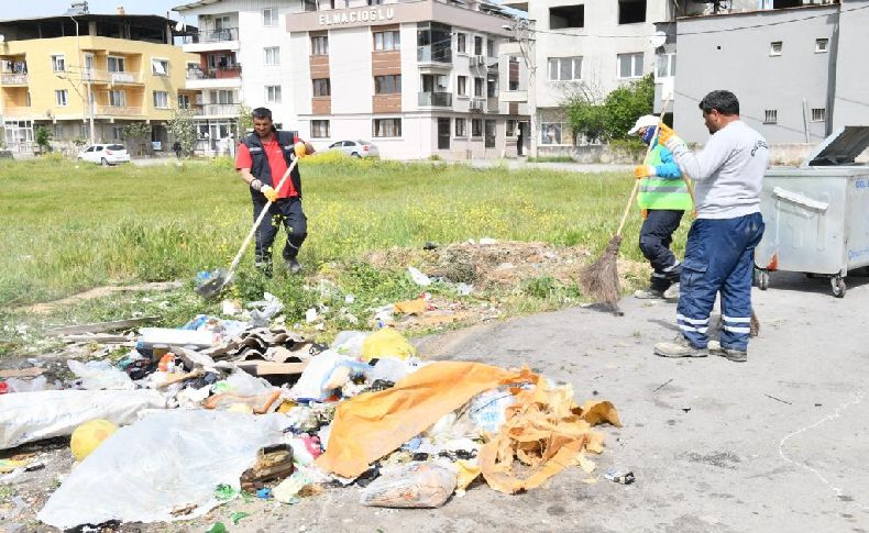 Çiğli Belediyesi’nden temizlik seferberliği