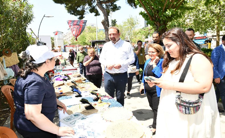 Çiğli’de “Üretici Kadın Pazarı” açıldı