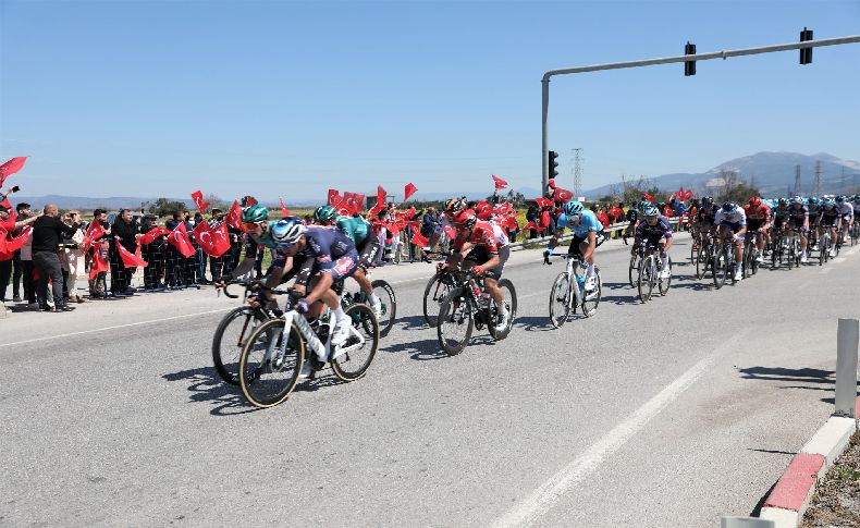 Cumhurbaşkanılığı Bisiklet Turu Kınık’ta coşkuyla karşılandı