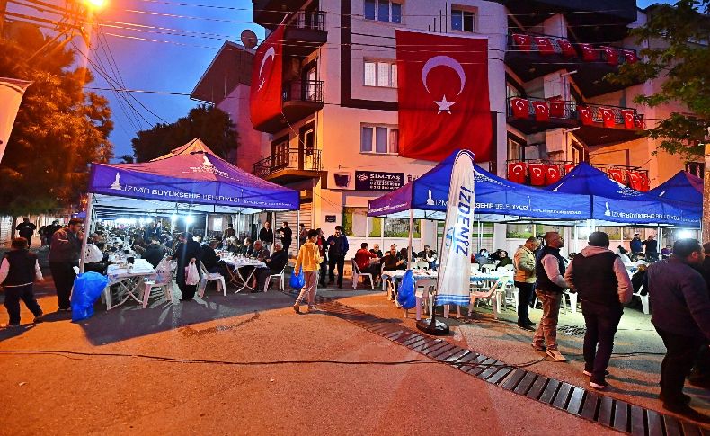 İZDENİZ personelinden bin kişilik iftar