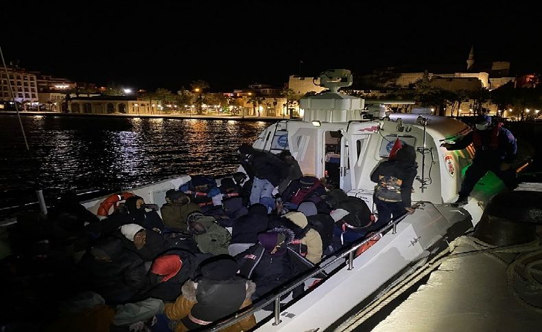 İzmir’de 27 düzensiz göçmen yakalandı