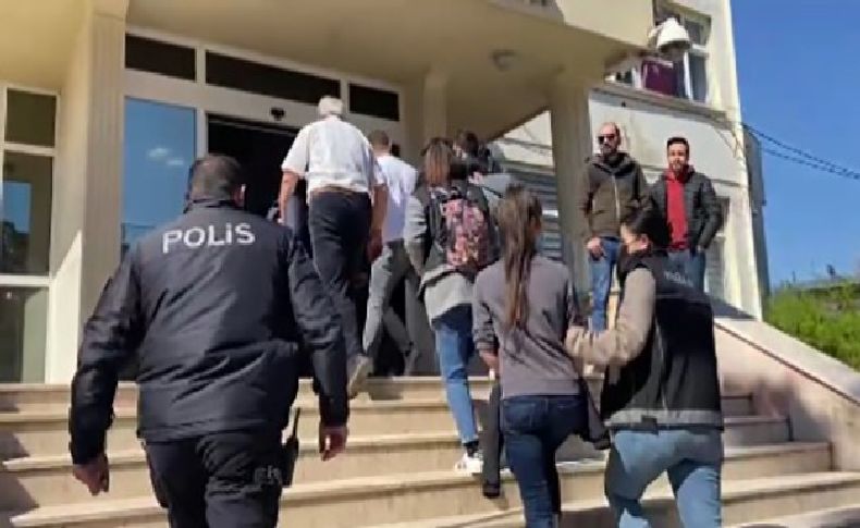İzmir’de uyuşturucu operasyonunda 5 tutuklama