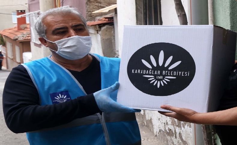 Karabağlar'da Ramazan dayanışması: 10 bin haneye katkı