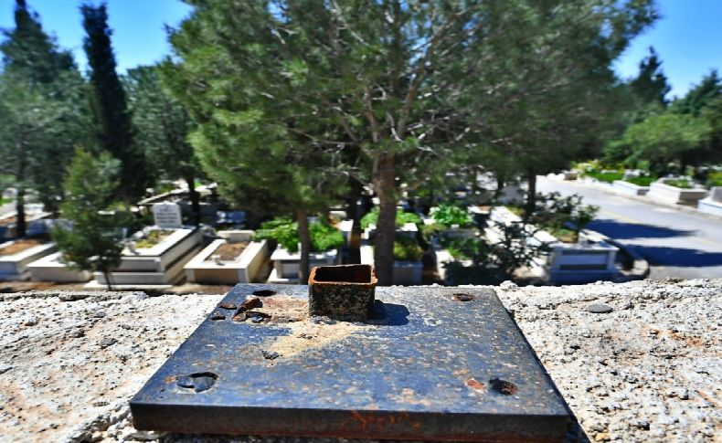 İzmir'de hırsızlar mezarlıklara dadandı: Fatura ağır!