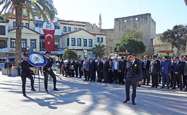 Polis teşkilatının kuruluş yıldönümü törenle kutlandı