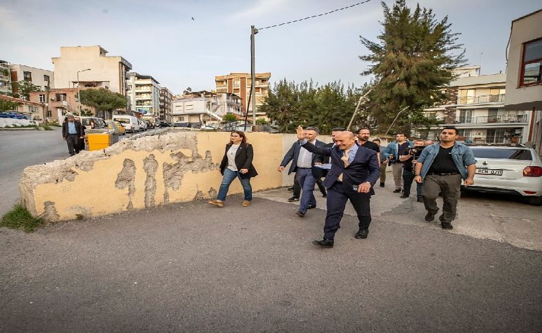 Soyer’den Bayraklı’da “Acil Çözüm” turu