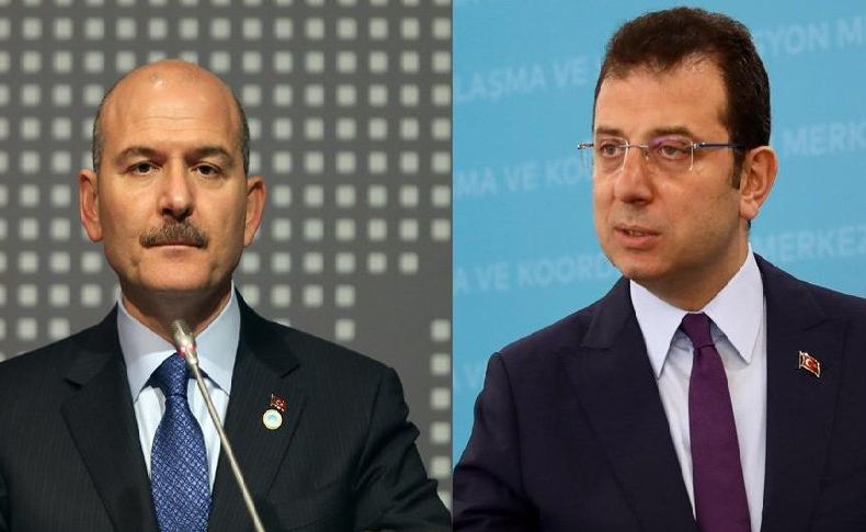 Soylu ile İmamoğlu arasında suçlu atışması