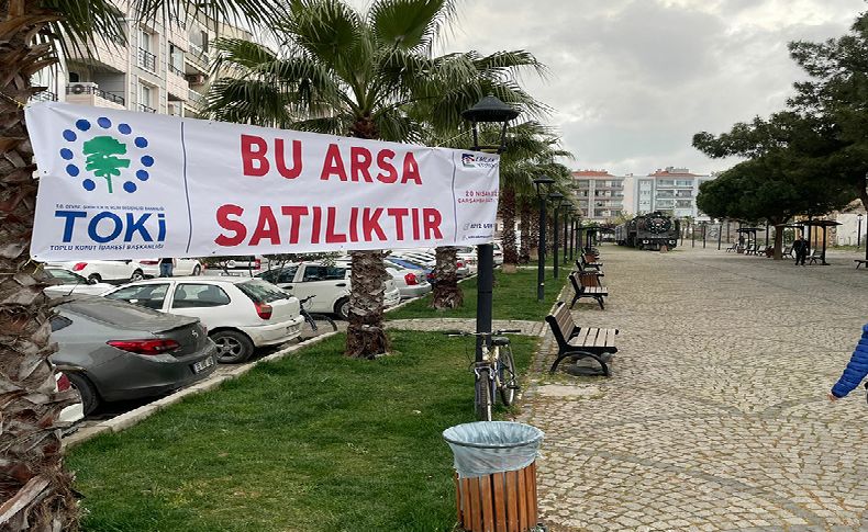 TOKİ İzmir'de yürüyüş yolunu satışa çıkardı