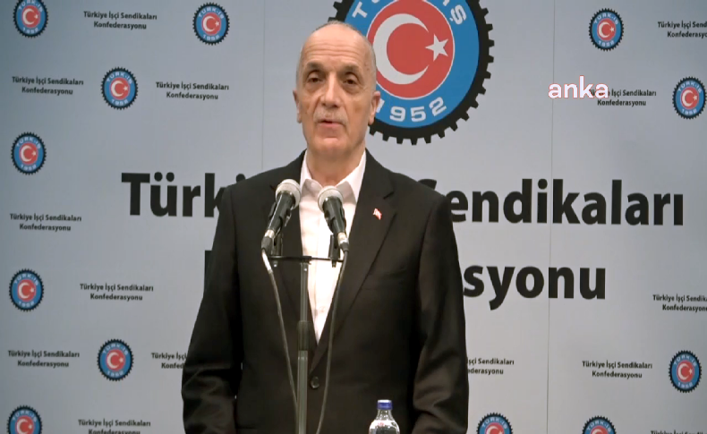 TÜRK-İŞ Başkanı Ergün Atalay enflasyondan şikayet etti