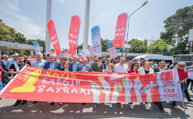 2 yıl aradan sonra İzmir'de coşkulu 1 Mayıs