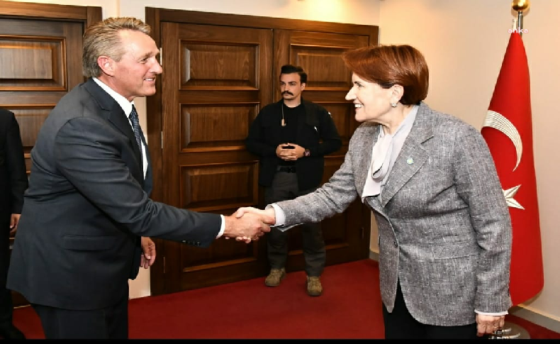 Akşener ABD Büyükelçisi'ni ağırladı