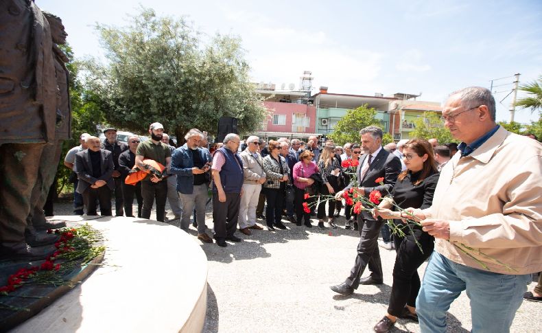 Bayraklı 'Üç Fidan'ı andı