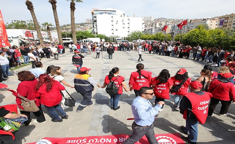 Bayraklı’da 1 Mayıs coşkusu